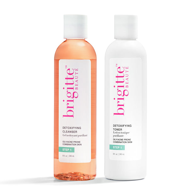 Duo Set is perfect for oily or acne prone skin! Salicylic acid and Grapefruit oil will flush impurities