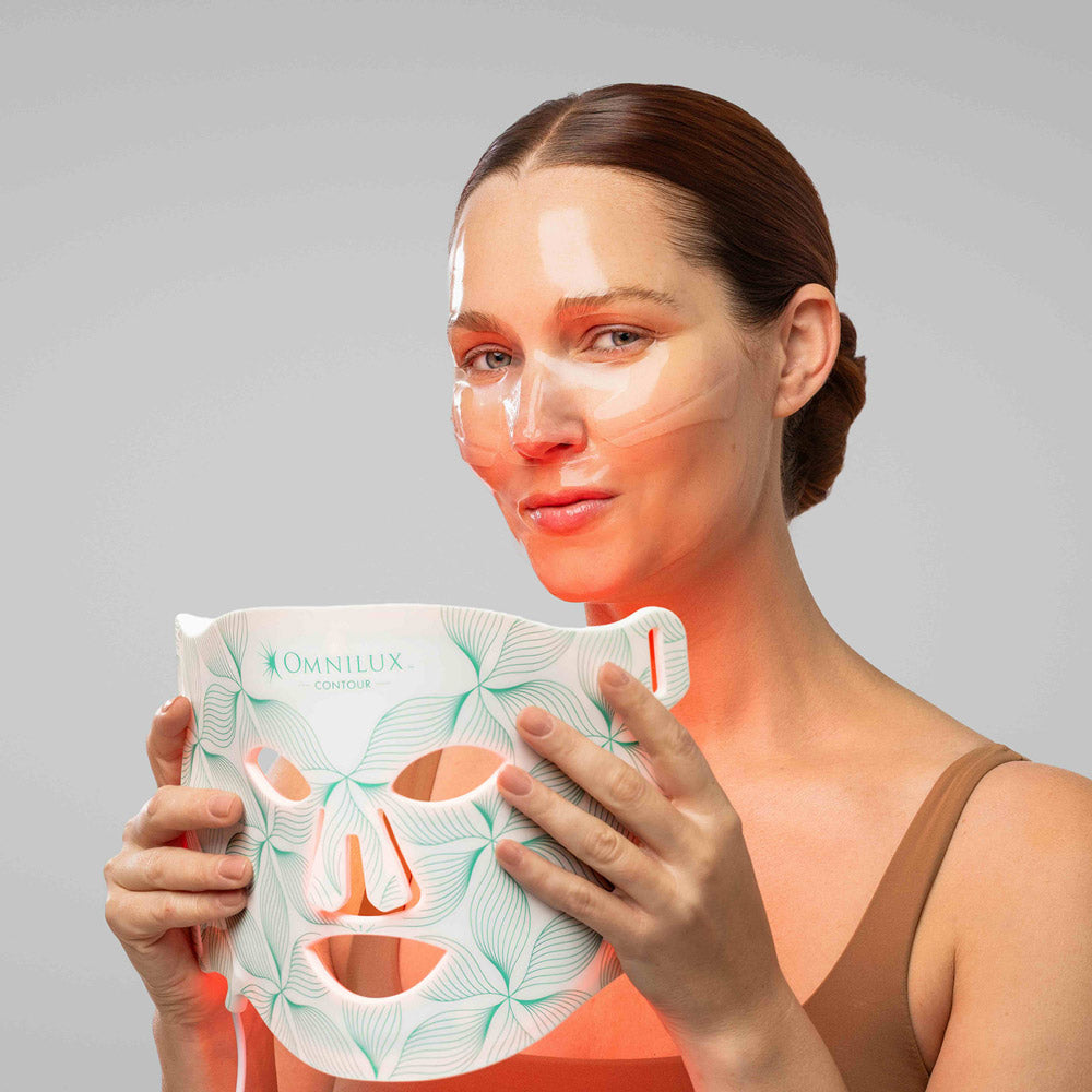 Omnilux Contour Face Mask — FDA-Cleared LED Light Therapy