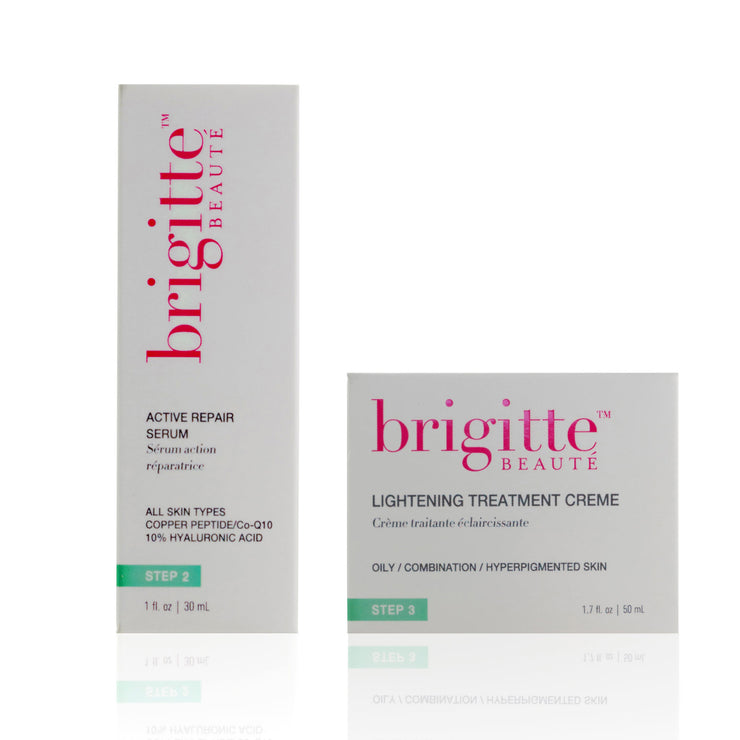 HYDRATE & PROTECT DUO: OILY, HYPERPIGMENTATION