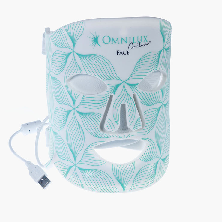 OMNILUX COUTOUR FACE MASK. The first FDA-cleared, Dermatologist-recommended Light Therapy flexible Mask 